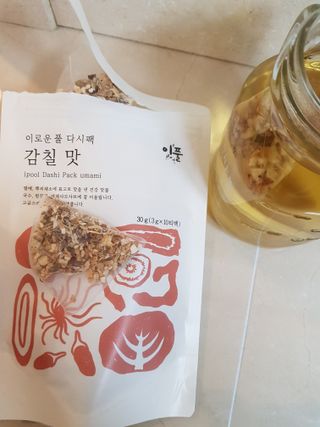 이풀 이로운풀 다시팩 3종세트(담백한맛, 감칠맛, 순한맛) — 5점을 준 리뷰어가 2022년 11월 올린 사용 사진