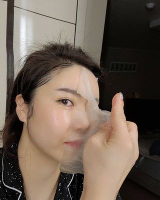 리더스코스메틱 리더스 아임피토 마스크 6종 — 5점을 준 리뷰어가 2022년 1월 올린 사용 사진