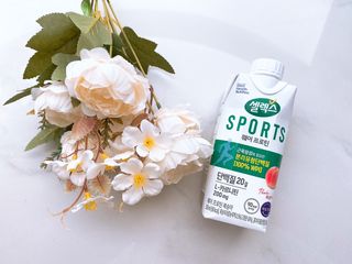 셀렉스스포츠 셀렉스 스포츠 웨이 프로틴 복숭아_ 330ml x 12팩 — 5점을 준 리뷰어가 2021년 3월 올린 사용 사진