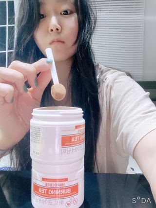 뉴트리션팩토리 하드코어버닝티 오리지널 — 4점을 준 리뷰어가 2021년 9월 올린 사용 사진