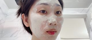 마리엔메이 레몬 나이아신아마이드 글로우 워시오프 마스크팩 125g — 5점을 준 리뷰어가 2022년 4월 올린 사용 사진