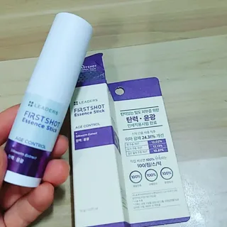 리더스코스메틱 리더스 퍼스트 샷 에센스 스틱 2종 — 5점을 준 리뷰어가 2022년 3월 올린 사용 사진