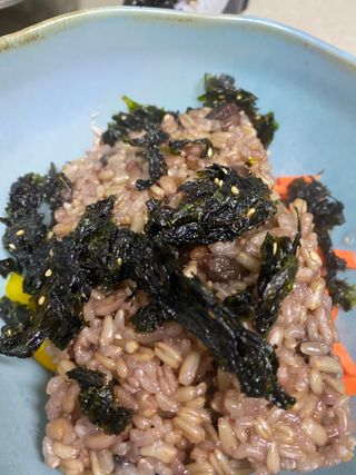 광천우리맛김 우리집밥도둑 맛있는광천김 우리김자반 50g 5봉 — 3.5점을 준 리뷰어가 2021년 11월 올린 사용 사진