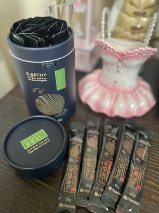 프리마인 자체 기업부설 연구소에서 찾아낸 건강한 수면의 비밀.  슬립토 플러스 30포 — 5점을 준 리뷰어가 2021년 9월 올린 사용 사진