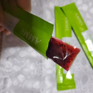 아므_이너뷰티 아므 젤리 컷 그린 씨드 10개입 — 5점을 준 리뷰어가 2021년 2월 올린 사용 사진