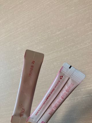 방방곳곳 청수체 콜라겐 — 5점을 준 리뷰어가 2022년 2월 올린 사용 사진
