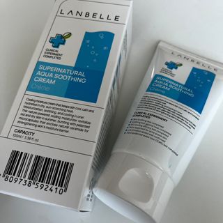 랑벨 수퍼내츄럴 아쿠아 수딩 크림 100ml — 5점을 준 리뷰어가 2022년 4월 올린 사용 사진