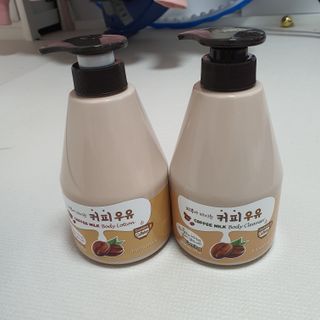 [과일나라] 피부가 마시는 커피우유 바디클렌저&바디로션 — 4점을 준 리뷰어가 2022년 3월 올린 사용 사진