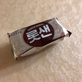 롯데제과 롯샌 카페크런치 — 5점을 준 리뷰어가 2021년 10월 올린 사용 사진