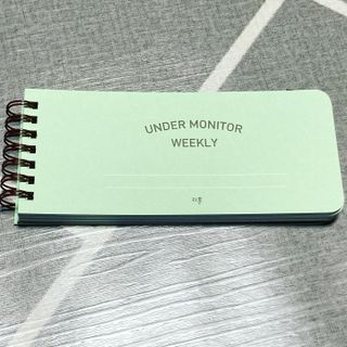 리훈 언더모니터 위클리 플래너 + 다정한 스티커 8mm 원형 칼라 얼굴 표정 1장 — 5점을 준 리뷰어가 2022년 3월 올린 사용 사진