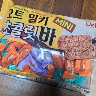 델리스 오트 밀키 초콜릿 바 — 5점을 준 리뷰어가 2022년 4월 올린 사용 사진