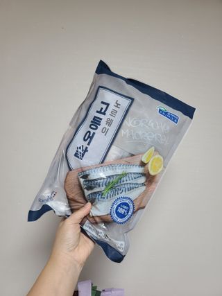 ㈜금호통상 노르웨이 고등어 900g (6~10편) — 5점을 준 리뷰어가 2022년 11월 올린 사용 사진