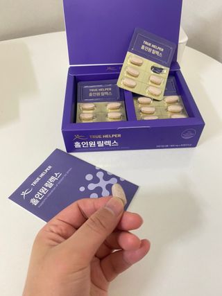 트루헬퍼 홀인원 릴렉스 스트레스로인한 긴장완화 피로개선 1박스 2개월 — 5점을 준 리뷰어가 2023년 2월 올린 사용 사진