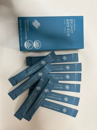 클린24시간 슬림앤유산균 1박스 (3.5g X 15포) — 4.5점을 준 리뷰어가 2022년 12월 올린 사용 사진