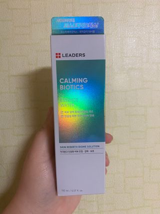 리더스코스메틱 리더스 카밍 바이오틱스 에센스 워터 — 4점을 준 리뷰어가 2021년 3월 올린 사용 사진