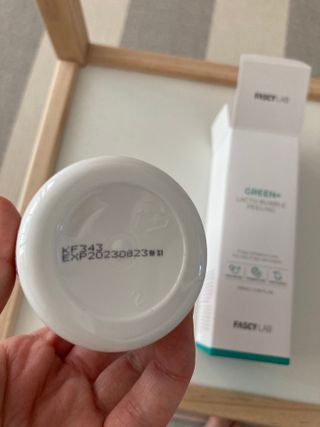 파시랩 그린 플러스 락토 버블 필링 — 4점을 준 리뷰어가 2021년 5월 올린 사용 사진