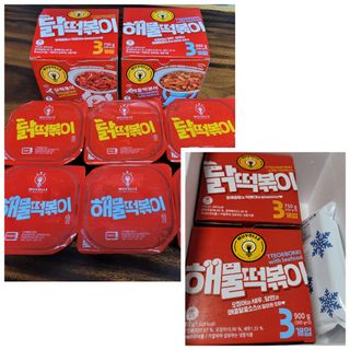 한성기업 무볼레 닭떡볶이+해물떡볶이 2종 세트 — 5점을 준 리뷰어가 2021년 10월 올린 사용 사진