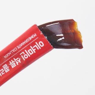 이너미인 석류 콜라겐 스틱 — 4.5점을 준 리뷰어가 2021년 1월 올린 사용 사진