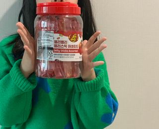 젤리벨리 젤리스틱 어쏘티드 900g — 5점을 준 리뷰어가 2022년 10월 올린 사용 사진