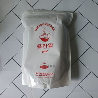올라잍 천연화공석 — 4점을 준 리뷰어가 2022년 7월 올린 사용 사진