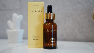 스킨큐어 산다화 비타민c 화이트닝 에센스 30ml — 5점을 준 리뷰어가 2022년 2월 올린 사용 사진