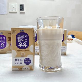 소화가 잘되는 우유 국산 5곡 미숫가루 — 5점을 준 리뷰어가 2021년 9월 올린 사용 사진