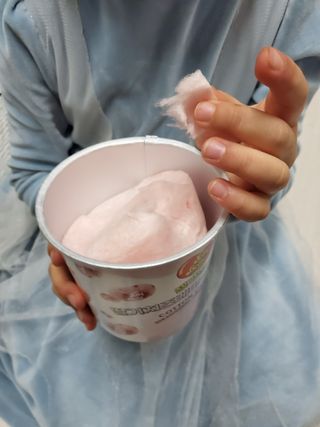 젤리벨리 솜사탕 2종-딸기치즈케이크, 바닐라 — 4점을 준 리뷰어가 2021년 11월 올린 사용 사진