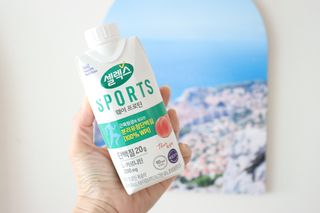 셀렉스스포츠 셀렉스 스포츠 웨이 프로틴 복숭아_ 330ml x 12팩 — 5점을 준 리뷰어가 2021년 7월 올린 사용 사진