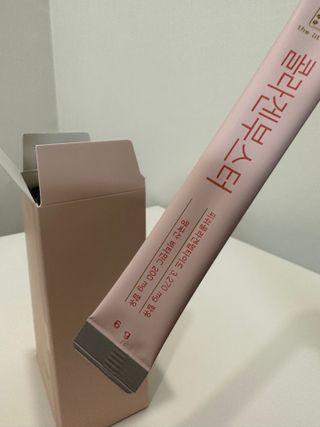 더리틀스 콜라겐부스터 — 5점을 준 리뷰어가 2022년 11월 올린 사용 사진