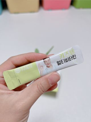 연세생활건강 키즈텐 멀티비타민 1BOX (30포) — 5점을 준 리뷰어가 2022년 5월 올린 사용 사진