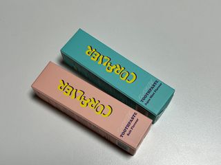 코랄리에 충치예방 고불소치약 (솔트+민트) — 5점을 준 리뷰어가 2023년 9월 올린 사용 사진