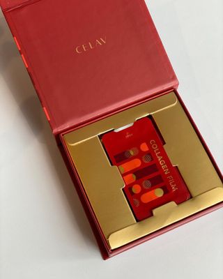 프리마인 귀족의 콜라겐, 92배 흡수율. 럭셔리 프리미엄 셀라브 콜라겐필름 30매 — 4점을 준 리뷰어가 2022년 8월 올린 사용 사진