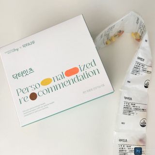 [닥터잇츠] 개인맞춤형 건강기능식품_2종 중 택 1 — 5점을 준 리뷰어가 2024년 1월 올린 사용 사진