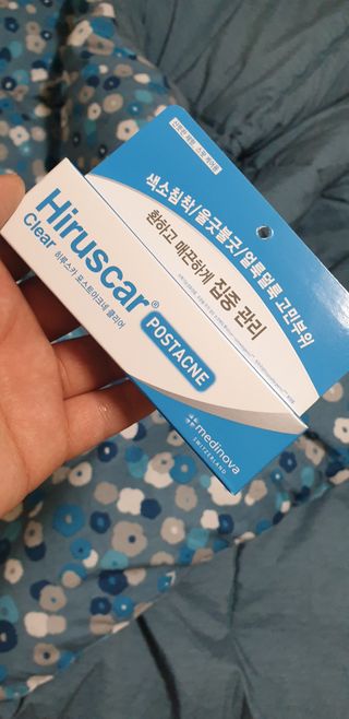 히루스카 포스트아크네 클리어 — 5점을 준 리뷰어가 2021년 1월 올린 사용 사진
