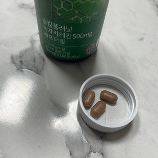 슬림플래닛 녹차카테킨 500mg 애프터밀 — 4점을 준 리뷰어가 2021년 9월 올린 사용 사진