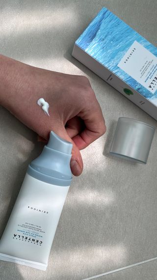 MF[스킨1004] 마다가스카르 센텔라 히알루-시카 워터핏 선세럼 50ml — 5점을 준 리뷰어가 2024년 5월 올린 사용 사진