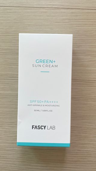파시랩 그린 플러스 선크림 — 5점을 준 리뷰어가 2021년 6월 올린 사용 사진