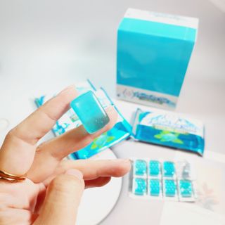 마요라 히말라야 솔트 캔디 2종-페퍼민트 맛, 라임민트 맛 — 5점을 준 리뷰어가 2023년 1월 올린 사용 사진