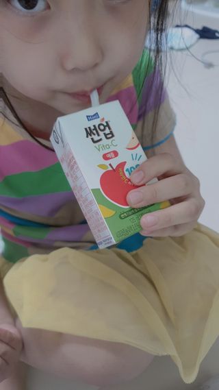 썬업비타씨 썬업 Vita-C — 5점을 준 리뷰어가 2021년 6월 올린 사용 사진
