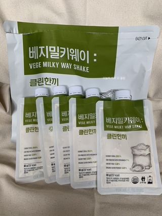 클린24시간  클린한끼 쉐이크 1세트 (5개) — 5점을 준 리뷰어가 2023년 3월 올린 사용 사진