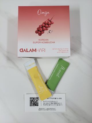 달람하리 DALAMHARI [미.친.탄.산.] 과즙 듬뿍 청량한 탄산 습관 15kcal 슈퍼콤부차 (오미자 / 유자 / 매실 택1) — 4.5점을 준 리뷰어가 2022년 8월 올린 사용 사진