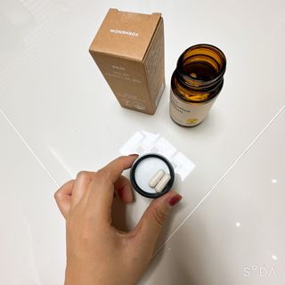 나우캠페인용 [포미나우]이탈리아 비건 인증 완료 유산균 30억 — 4점을 준 리뷰어가 2023년 10월 올린 사용 사진