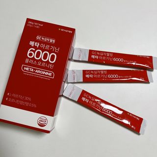 메타아르기닌 GC녹십자웰빙 메타 아르기닌 6000 플러스 오르니틴 — 5점을 준 리뷰어가 2022년 10월 올린 사용 사진