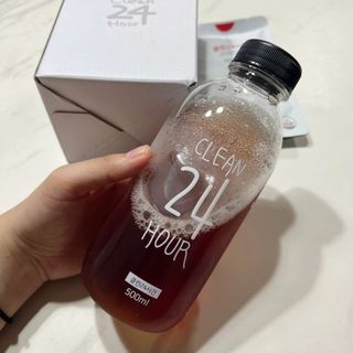 클린24시간 1BOX(5포) + 전용보틀(500ml) — 5점을 준 리뷰어가 2023년 7월 올린 사용 사진