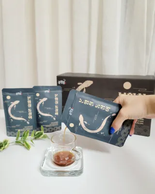 [비린내 완벽제거] 본황칠 통장어 국내산 장어즙 아르기닌 2800mg 장어즙효능 기력보강 — 5점을 준 리뷰어가 2022년 8월 올린 사용 사진