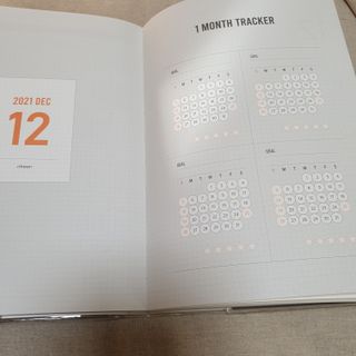 리훈 2022년 아이라이크 다이어리 — 5점을 준 리뷰어가 2021년 10월 올린 사용 사진