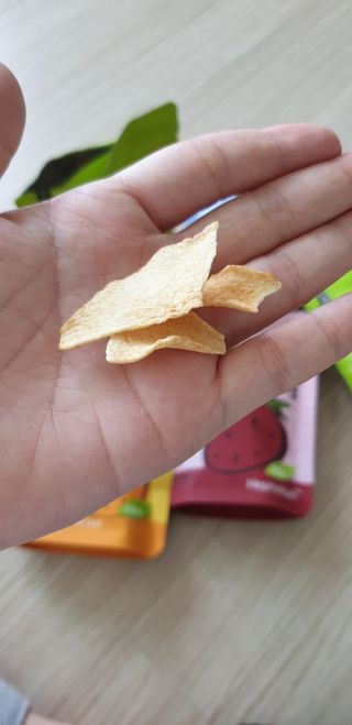 아비삭과일칩 5종 /딸기,사과,배,귤,무화과 5종 — 5점을 준 리뷰어가 2021년 4월 올린 사용 사진