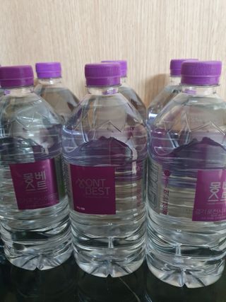 몽베스트 MONTBEST 1L 12입 — 5점을 준 리뷰어가 2022년 2월 올린 사용 사진