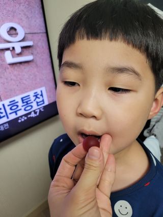 [푸름웰니스] 라바 멀티비타민 구미 36g — 5점을 준 리뷰어가 2022년 2월 올린 사용 사진