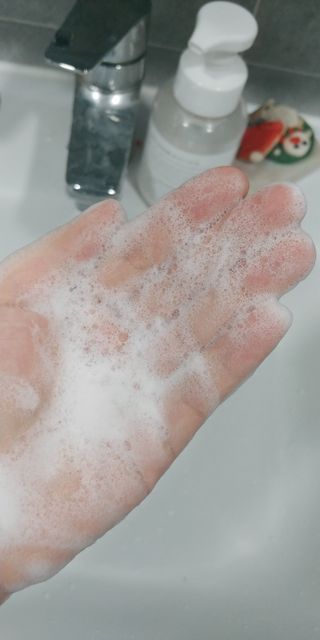 블랙페블 올인원 워시 쿨 웨이브 500ml — 4.5점을 준 리뷰어가 2021년 5월 올린 사용 사진